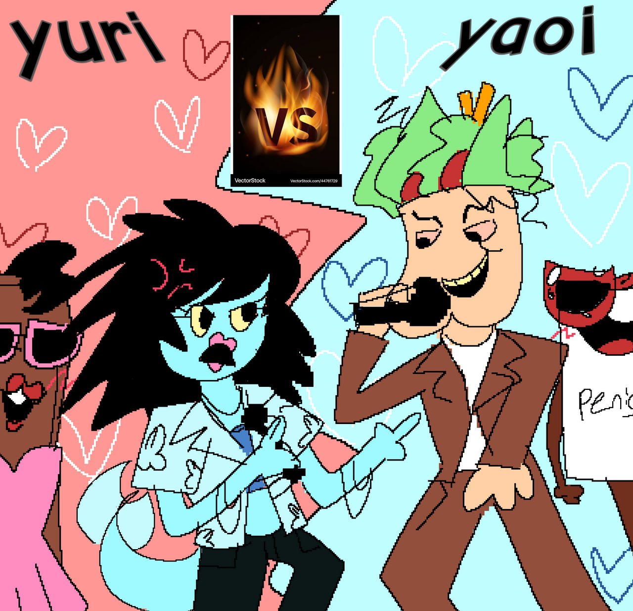 yuri ♡ ♡ VVS VectorStock VectorStock.com/44761729 yaoi ♡ Penic