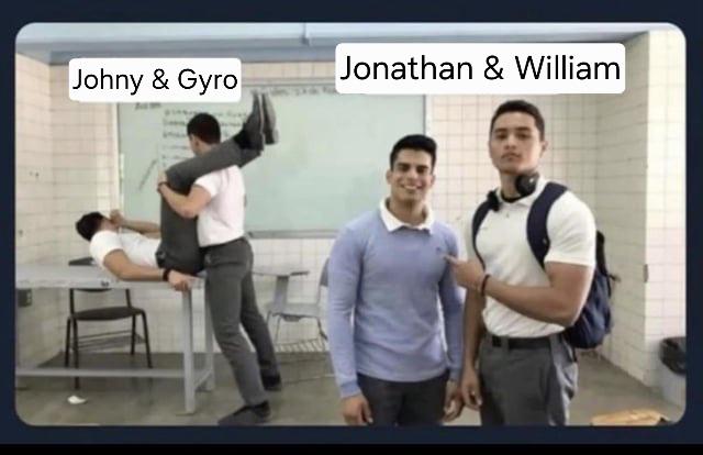 Jonathan & William Johny & Gyro