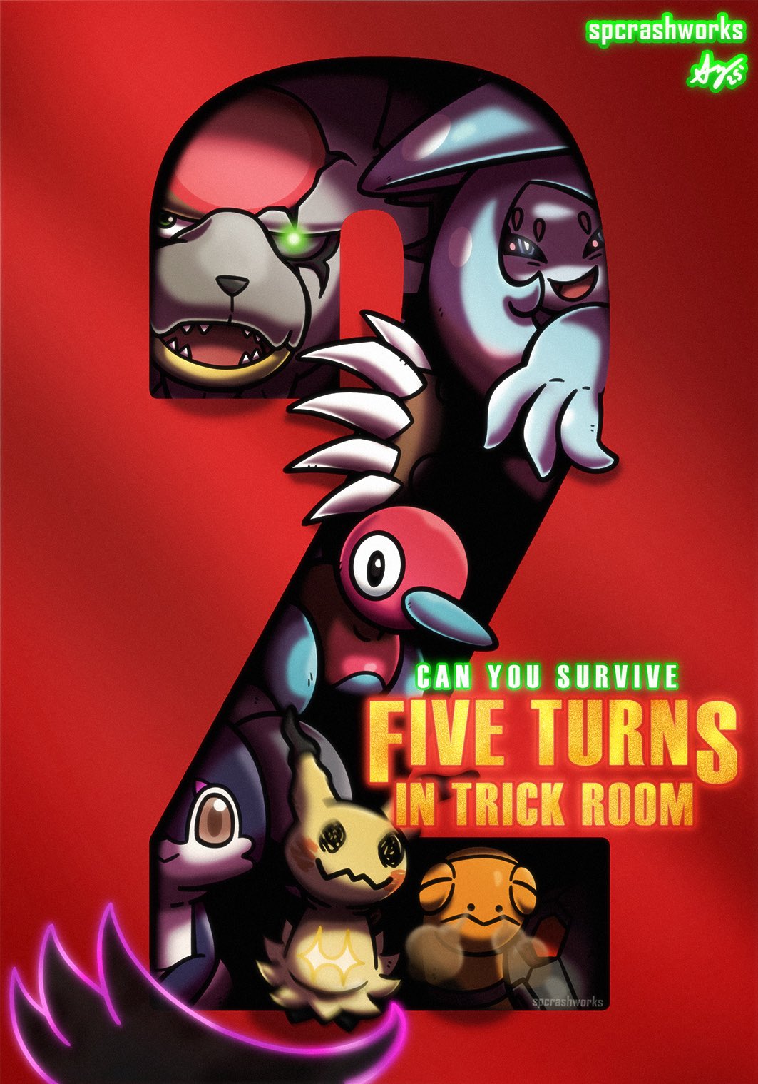 spcrashworks Afs CAN YOU SURVIVE FIVE TURNS IN TRICK ROOM spcrashworks