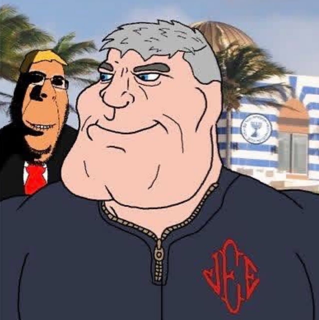 B