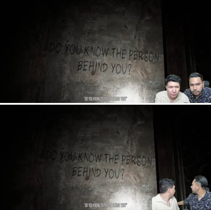 DO YOU KNOW THE PERSON BEHIND YOU? DO YOU KNOW TO PERSONIBBIND YOU?" DO YOU KNOW THE PERSON BEHIND YOU? DO YOU KNOW TO PERSON GRIND YOU?"