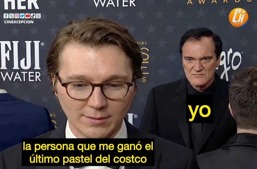 NCK fXO JO CINEXCEPCION WATER 8 LH CONCICENCIÓN FIJI WATER AL UAL SITISSE la persona que me ganó el último pastel del costco yo gro