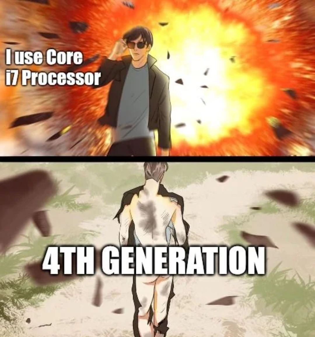 Core Count Meme Computer Average PC from Local Store | /r/dankmemes | Know Your Meme