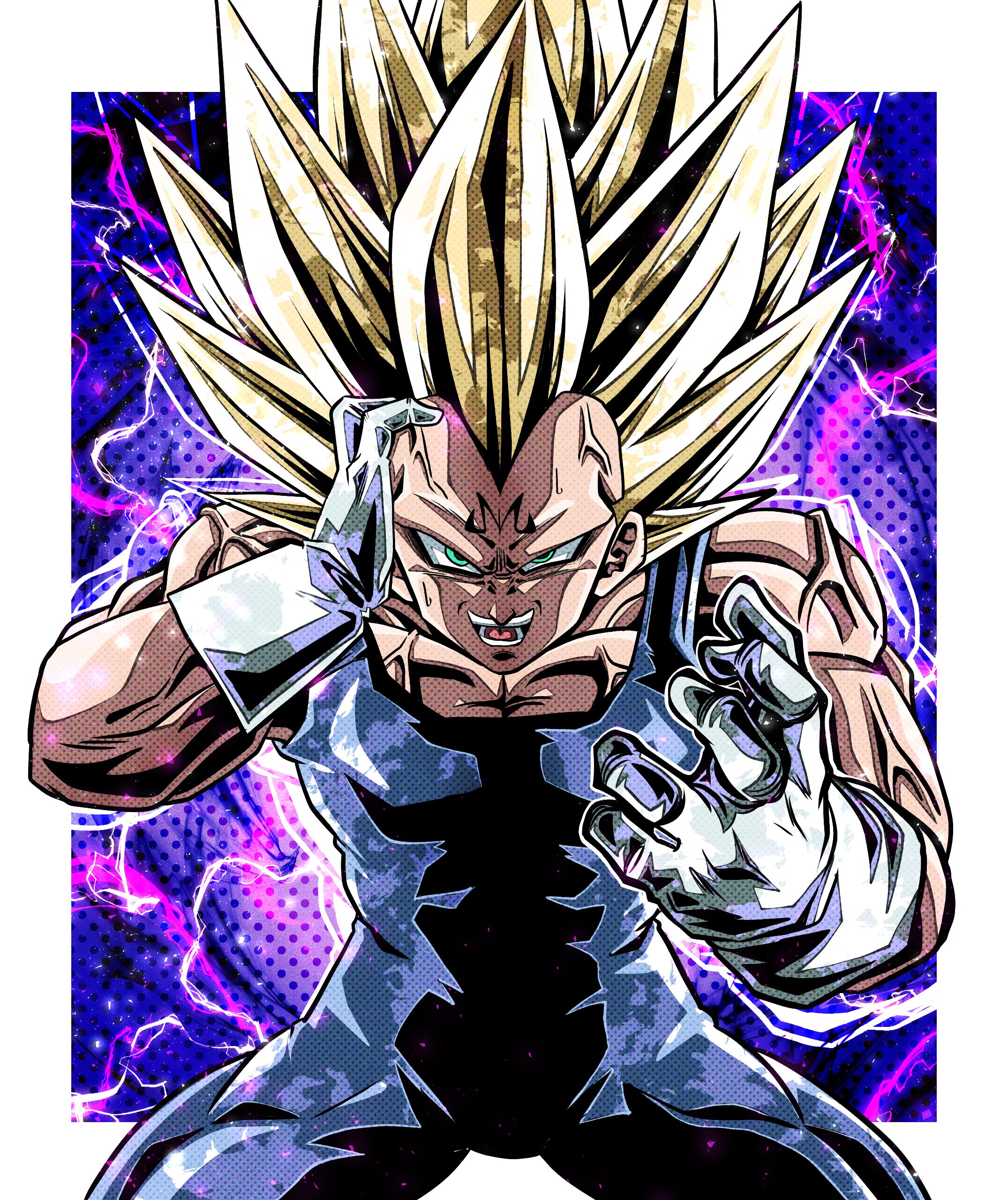 SSJ3 Majin Vegeta
