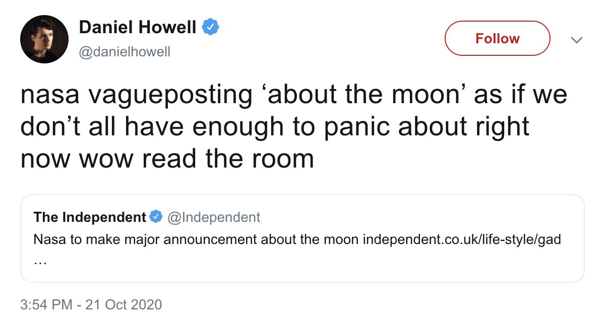 The tweet using the "slang":https://knowyourmeme.com/memes/internet-slang term "Vagueposting," which describes a type of social media posting that entails being cryptic and intentionally vague about the context being addressed as an "engagement bait":https://knowyourmeme.com/memes/engagement-bait, "gatekeeping":https://knowyourmeme.com/memes/gatekeeping-gatekeep or attention-seeking tactic.