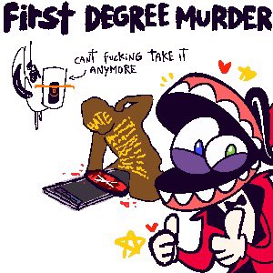 First DEGREE MURDER CANT F------ TAKE IT ANYMORE HATE