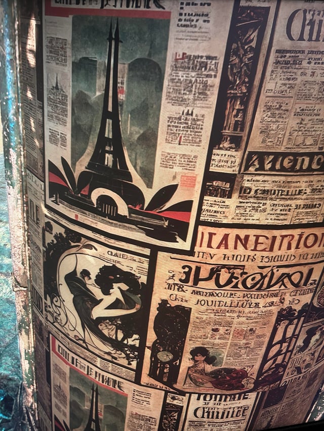 A post to the /r/expedition33 subreddit in early May 2025 that shows the use of AI art in the video game, which was later patched out by the devs.