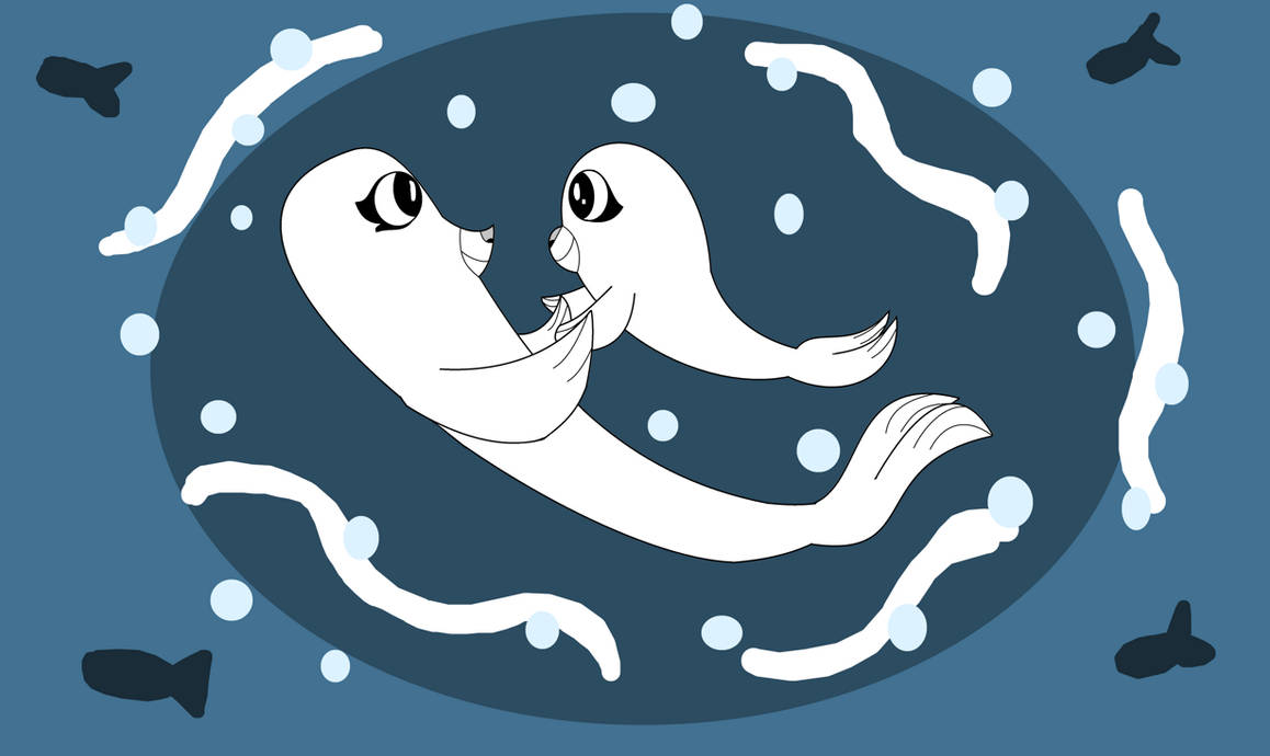Mother and Daughter Selkies