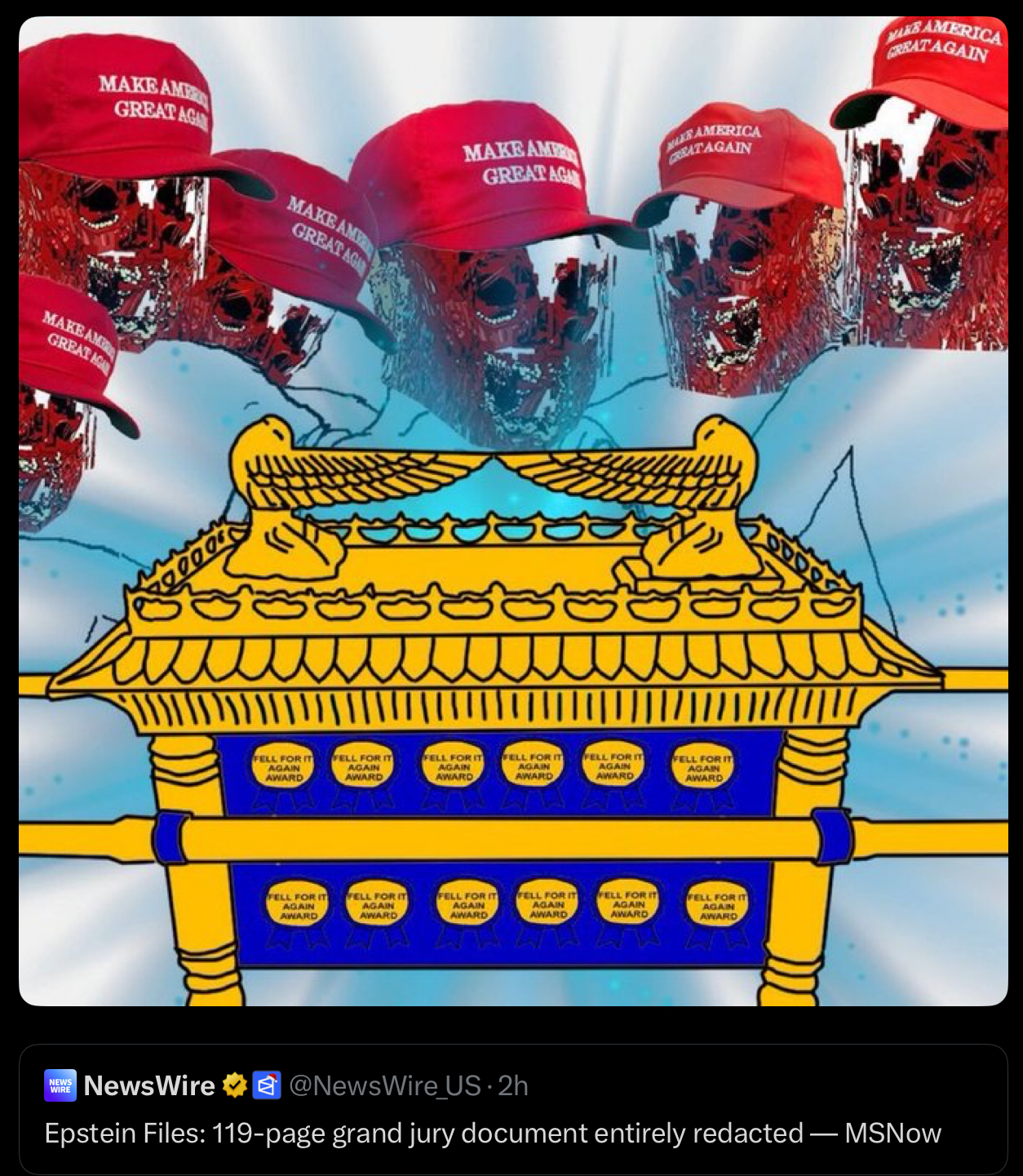 MAKE AM GREAT AGA MAKE AMB GREATAG MAKE AM GREAT AG 200000 \ \ / / \ / / \ FELL FOR IT AGAIN AWARD FELL FOR IT AGAIN AWARD MAKE AMER GREAT AGA RAMERICA RATAGAIN FELL FOR IT FELL FOR IT FELL FOR IT AGAIN AWARD AGAIN AWARD AGAIN AWARD. FELL FOR IT AGAIN AWARD FELL FOR IT AGAIN AWARD FELL FOR IT AGAIN AWARD FELL FOR IT AGAIN AWARD FELL FOR IT AGAIN AWARD FELL FOR IT AGAIN AWARD FELL FOR IT AGAIN AWARD MAKE AMERICA GREAT AGAIN NEWS WIRE NewsWire @NewsWire US. 2h Epstein Files: 119-page grand jury document entirely redacted — MSNow