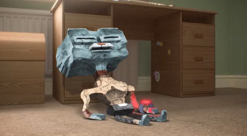 Gumball references dried alien meme