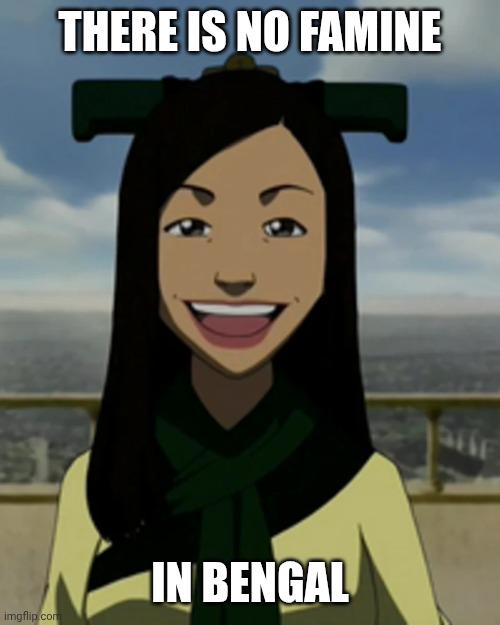 THERE IS NO FAMINE IN BENGAL imgflip.com