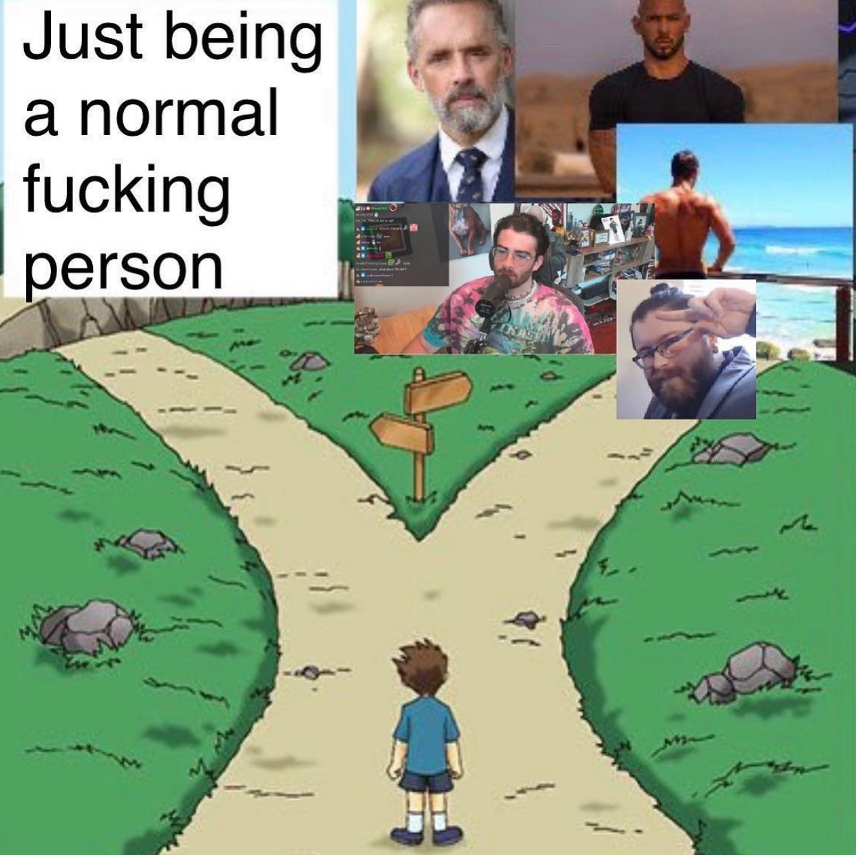 Two paths | Vaush | Know Your Meme