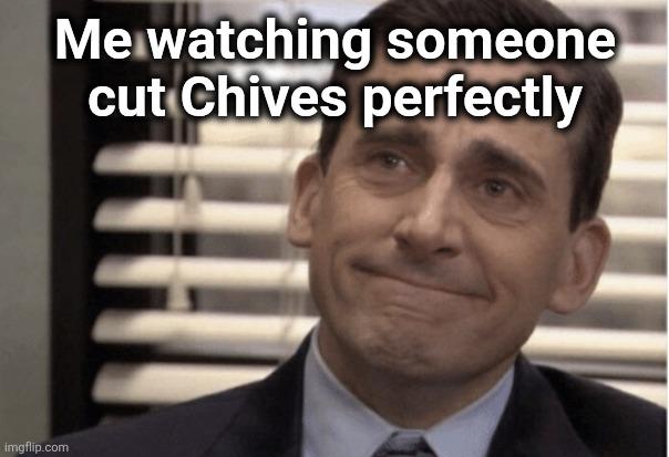 imgflip.com Me watching someone cut Chives perfectly