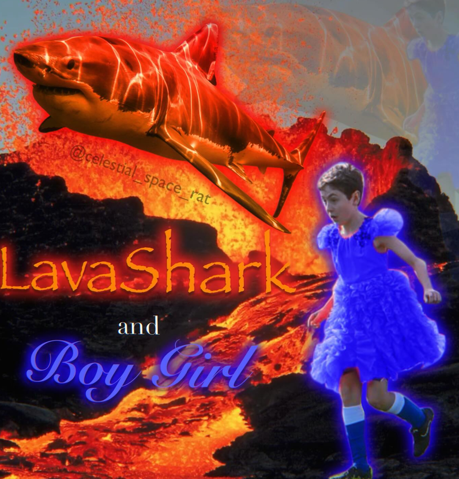 @celestial space_rat LavaShar and Boy Girl