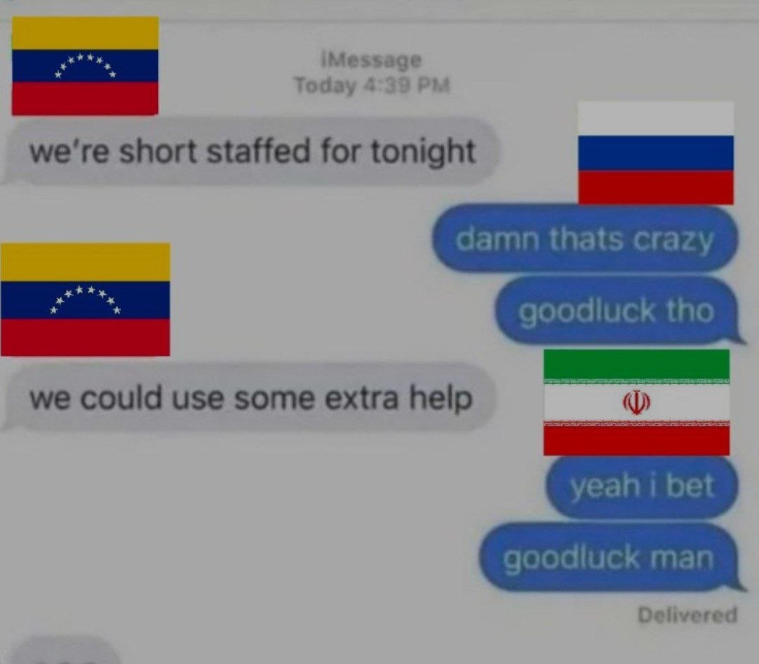 ¡Message Today 4:39 PM we're short staffed for tonight damn thats crazy we could use some extra help goodluck tho yeah i bet goodluck man Delivered