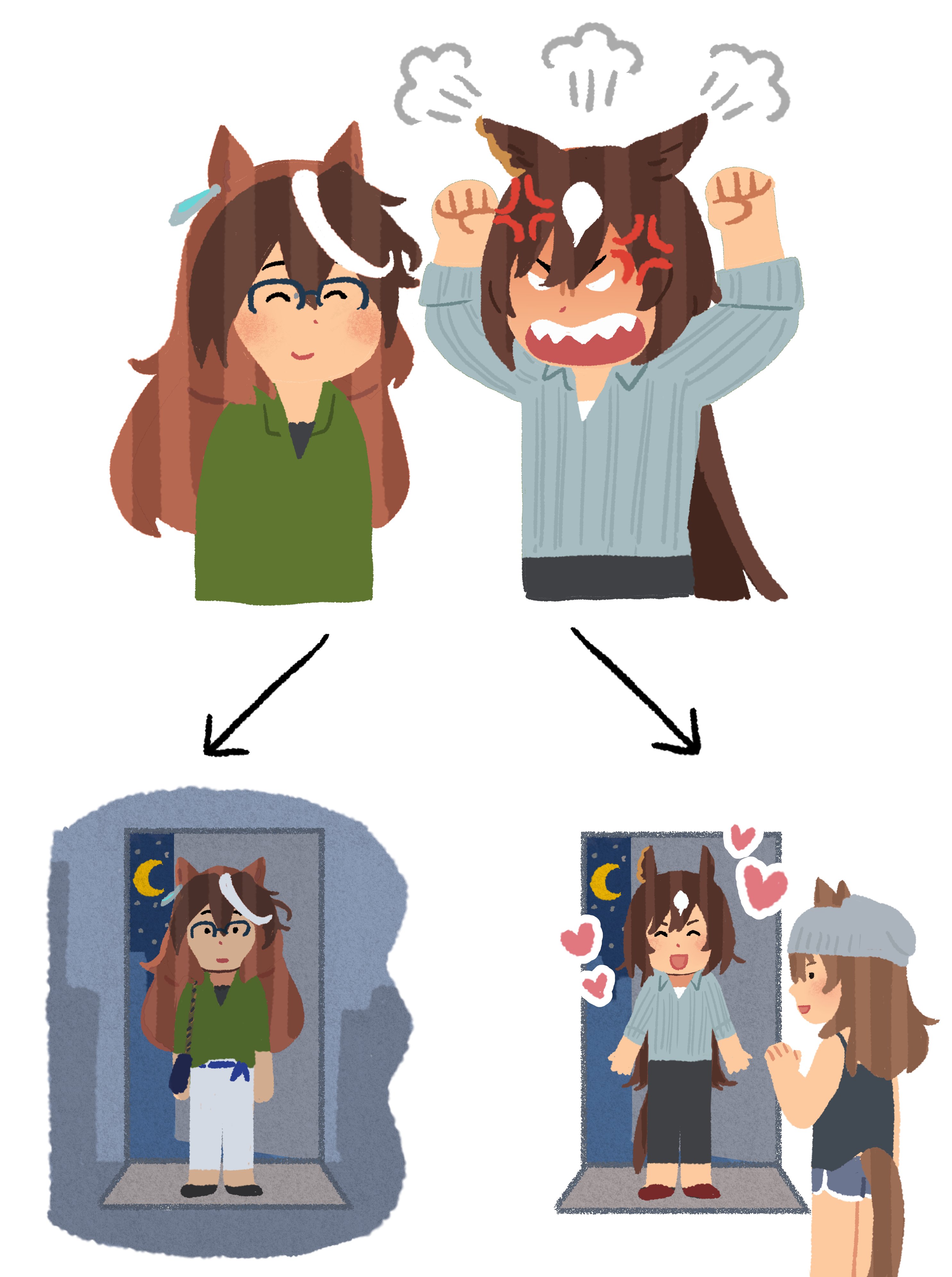 Boss Crying at Sleeping Worker Laying on Table. Realistic Vector Stock  Vector - Illustration of people, design: 84932925, image size:2971x3986