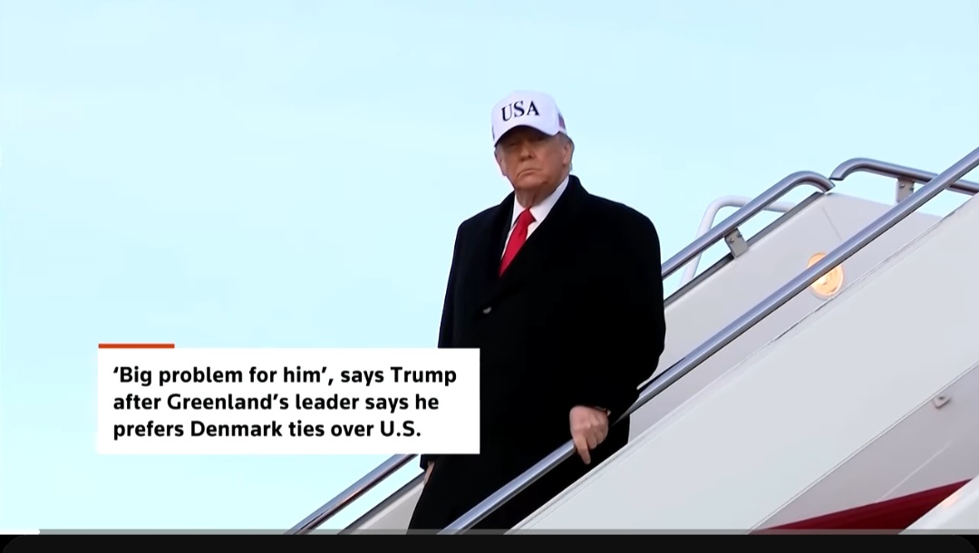 'Big problem for him', says Trump after Greenland's leader says he prefers Denmark ties over U.S. USA