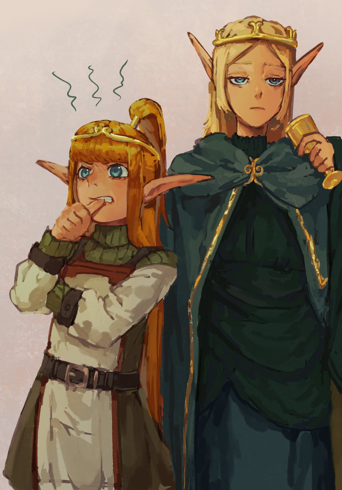 Doodle #elfcomic @merrivius