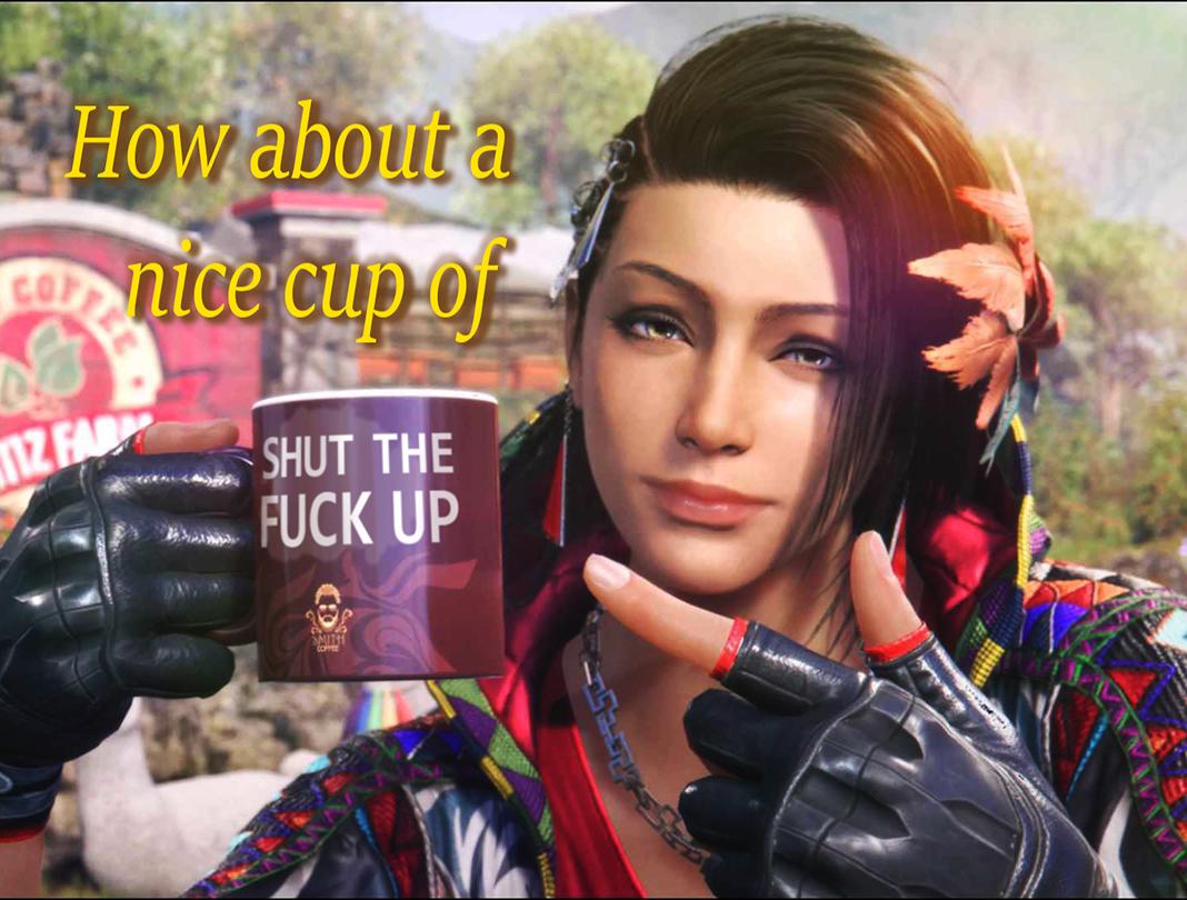 How about a 112 FAD nice cup of SHUT THE F--- UP SMITH