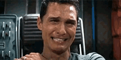 Matthew McConaughey Sobbing GIF