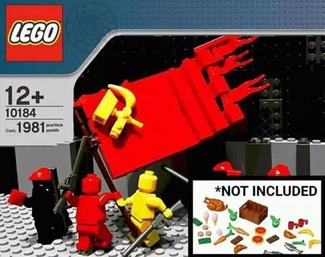 LEGO 12+ 10184 Cont1981 pes/Stck pzs/db *NOT INCLUDED