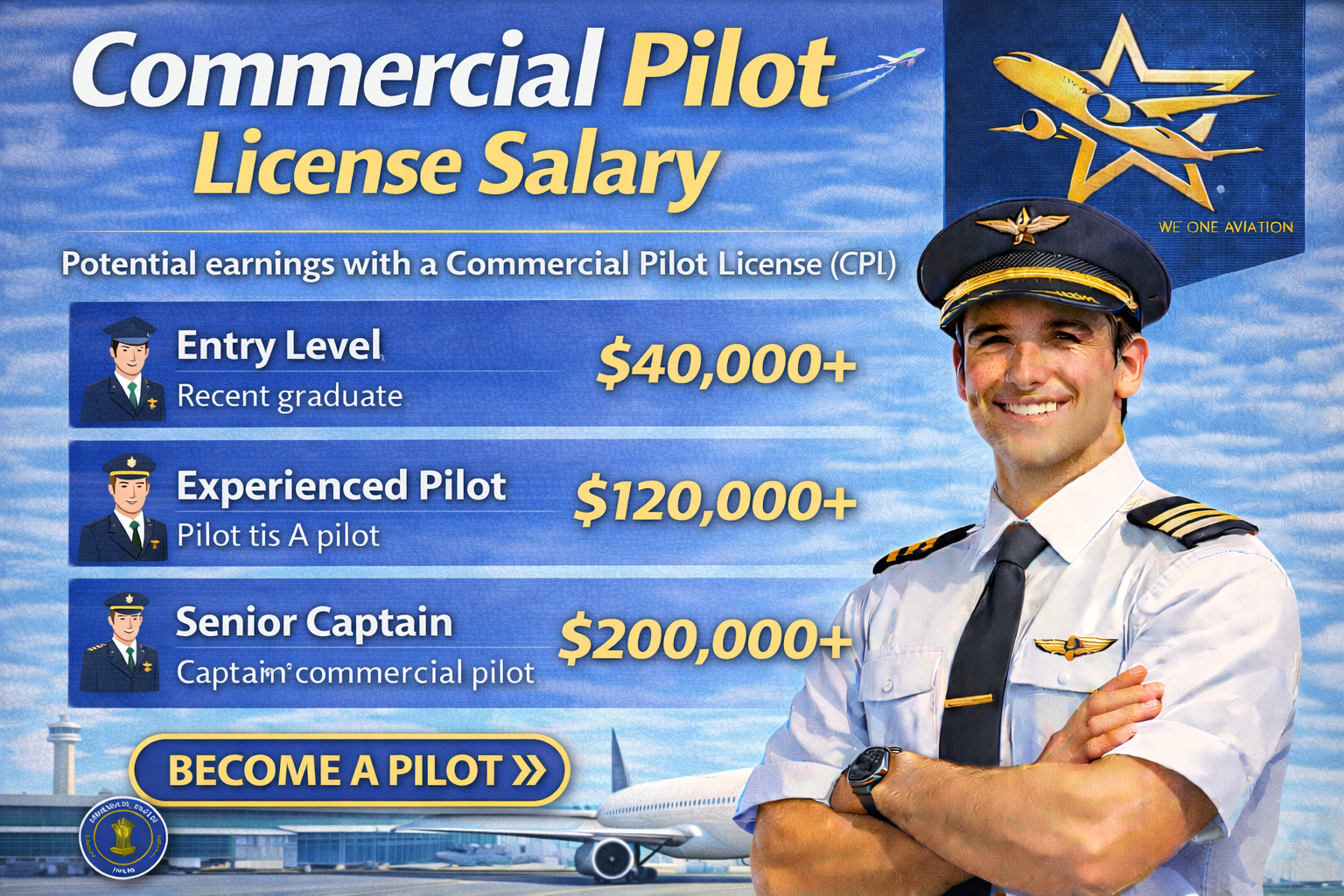 Commercial Pilot License Salary – CPL Earnings in India | Know Your Meme