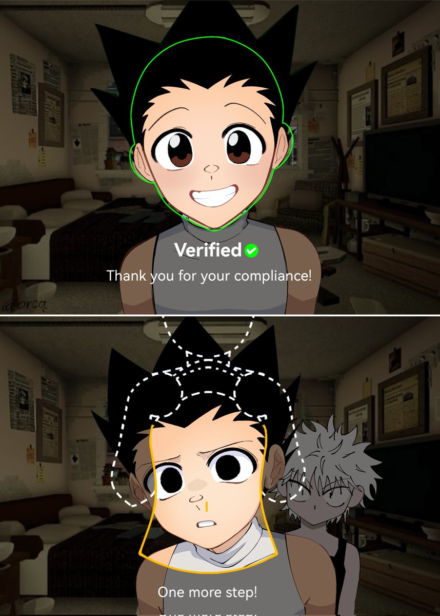 A version of the "one more step" meme. The meme features Gon from Hunter x Hunter.