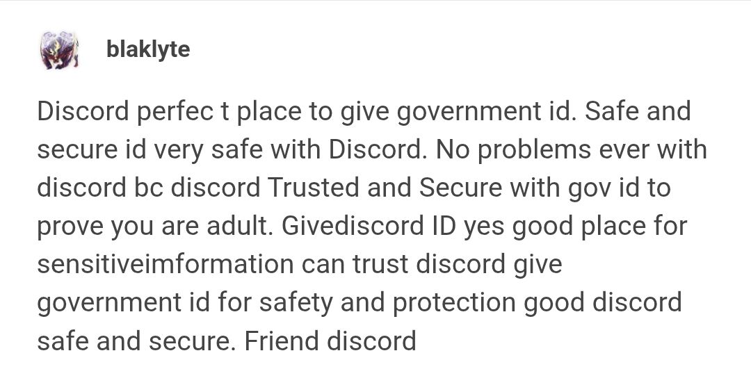 Post made February 9th 2026