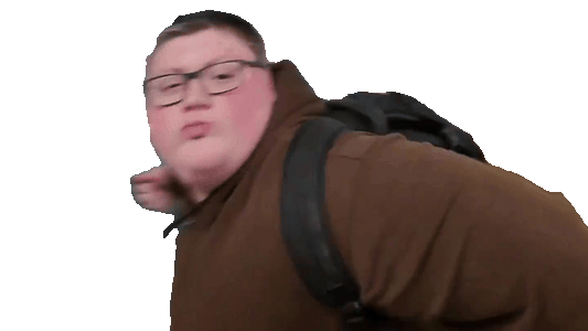 Kid Punches ICE Supporter Gif