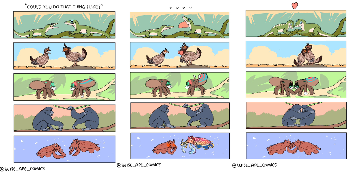 "COULD YOU DO THAT THING I LIKE?" @WISE_APE_COMICS WISE APE COMICS @WISE_APE_COMICS