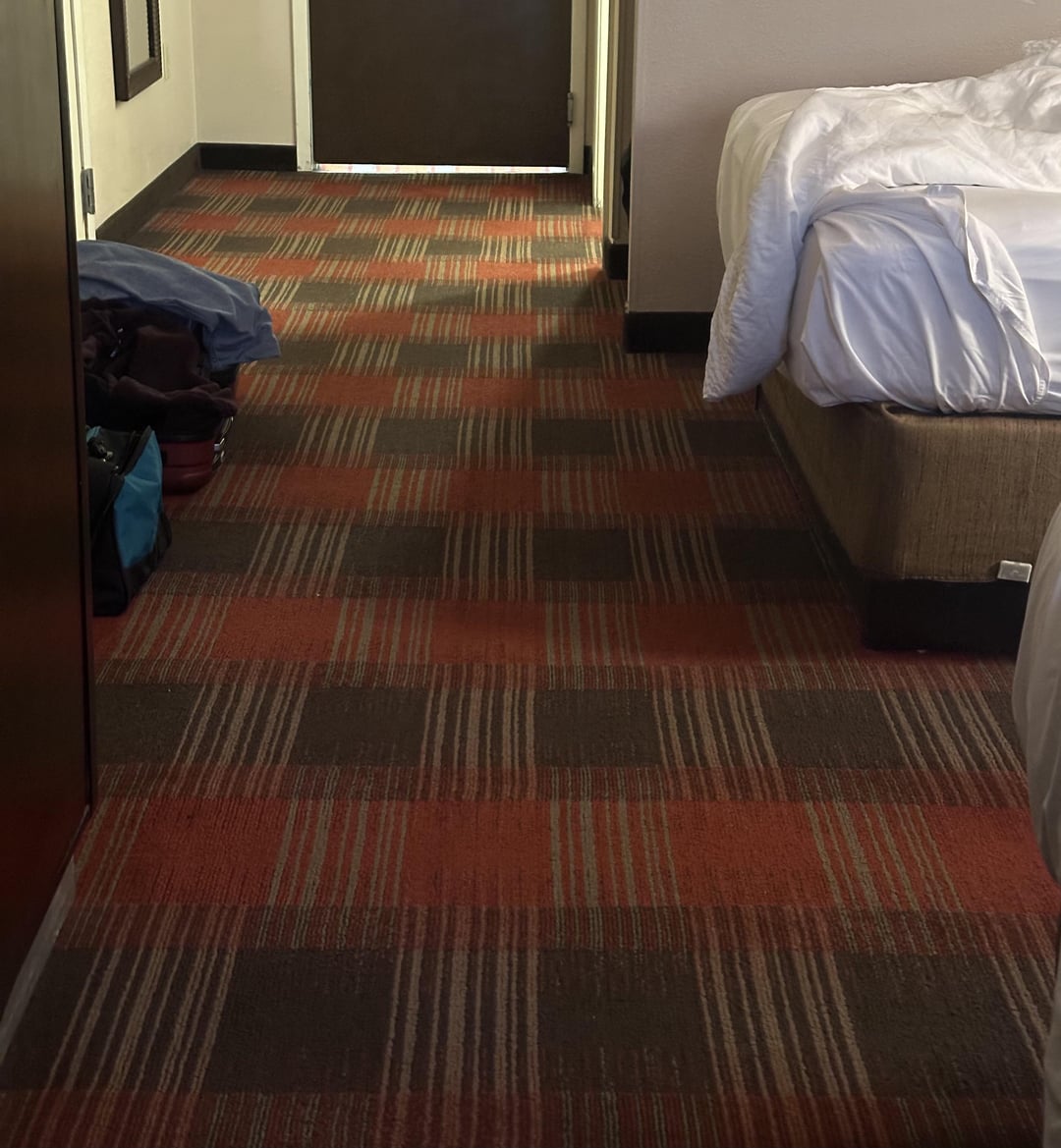 Blurry hotel carpet | Know Your Meme