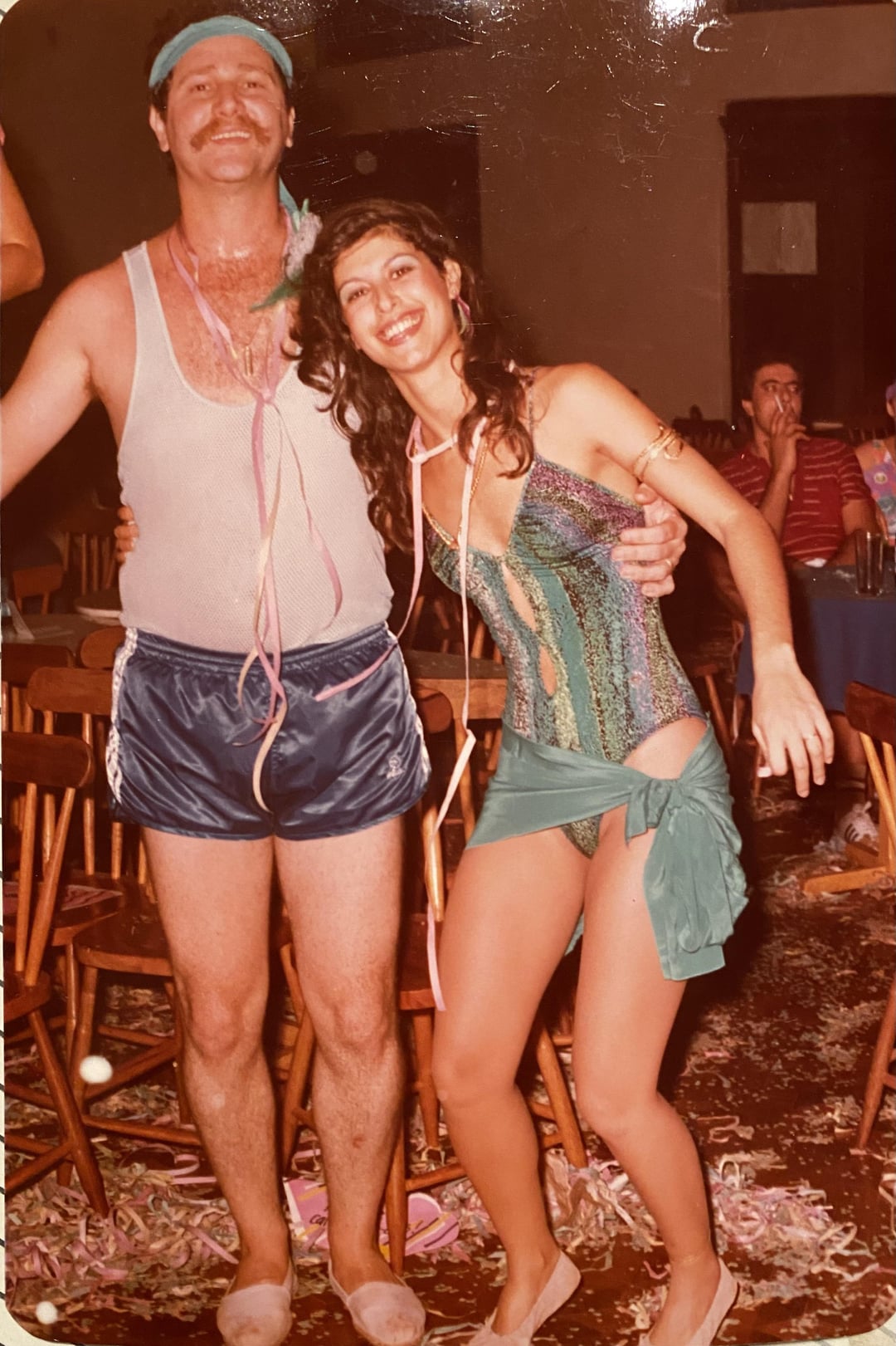 A couple in the 1980s