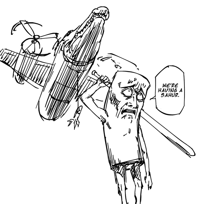 442 WE'RE HAVING A SAHUR.