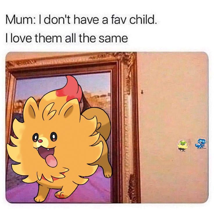 Mum: I don't have a fav child. I love them all the same 0. 0