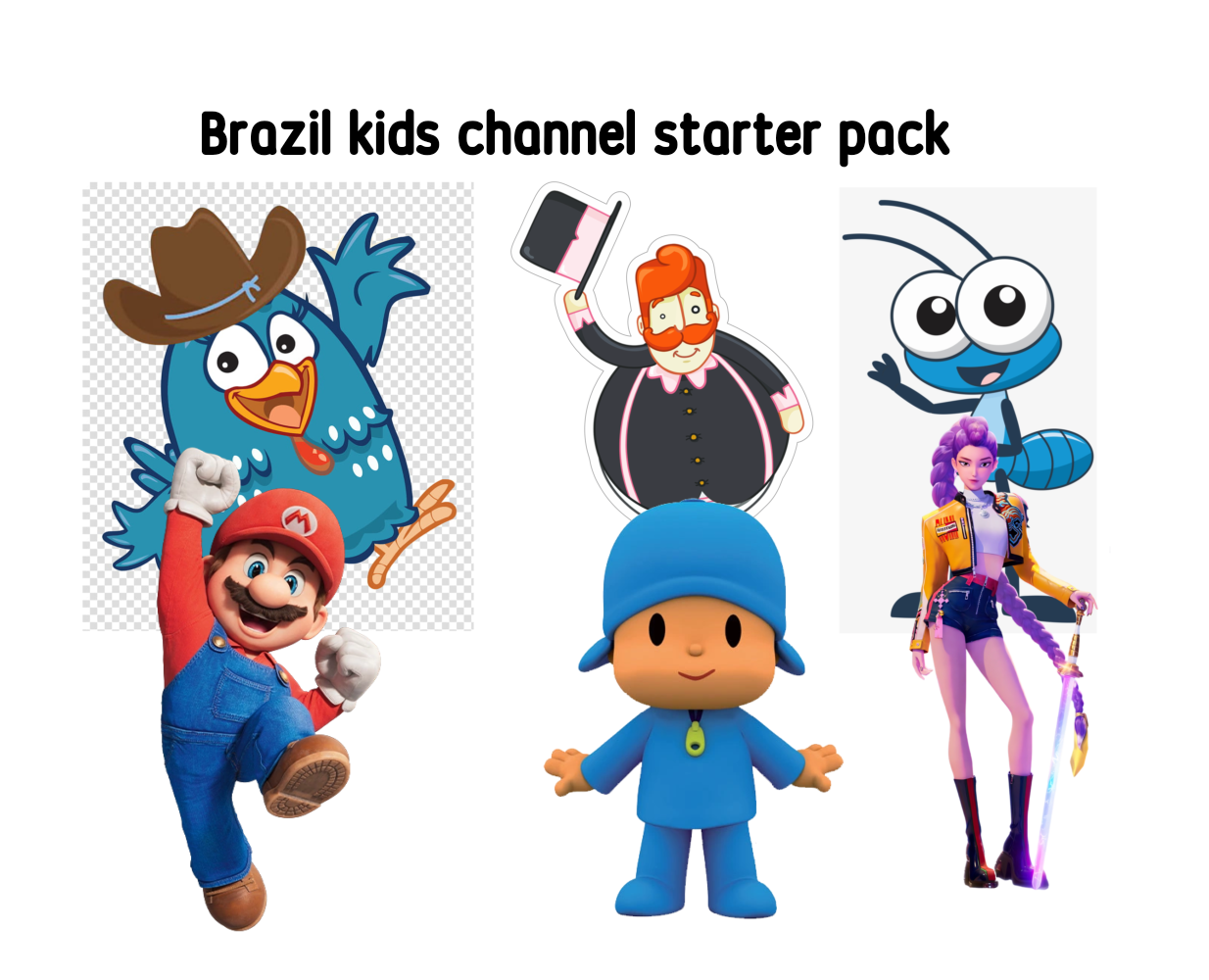 Brazil kids channel starter pack