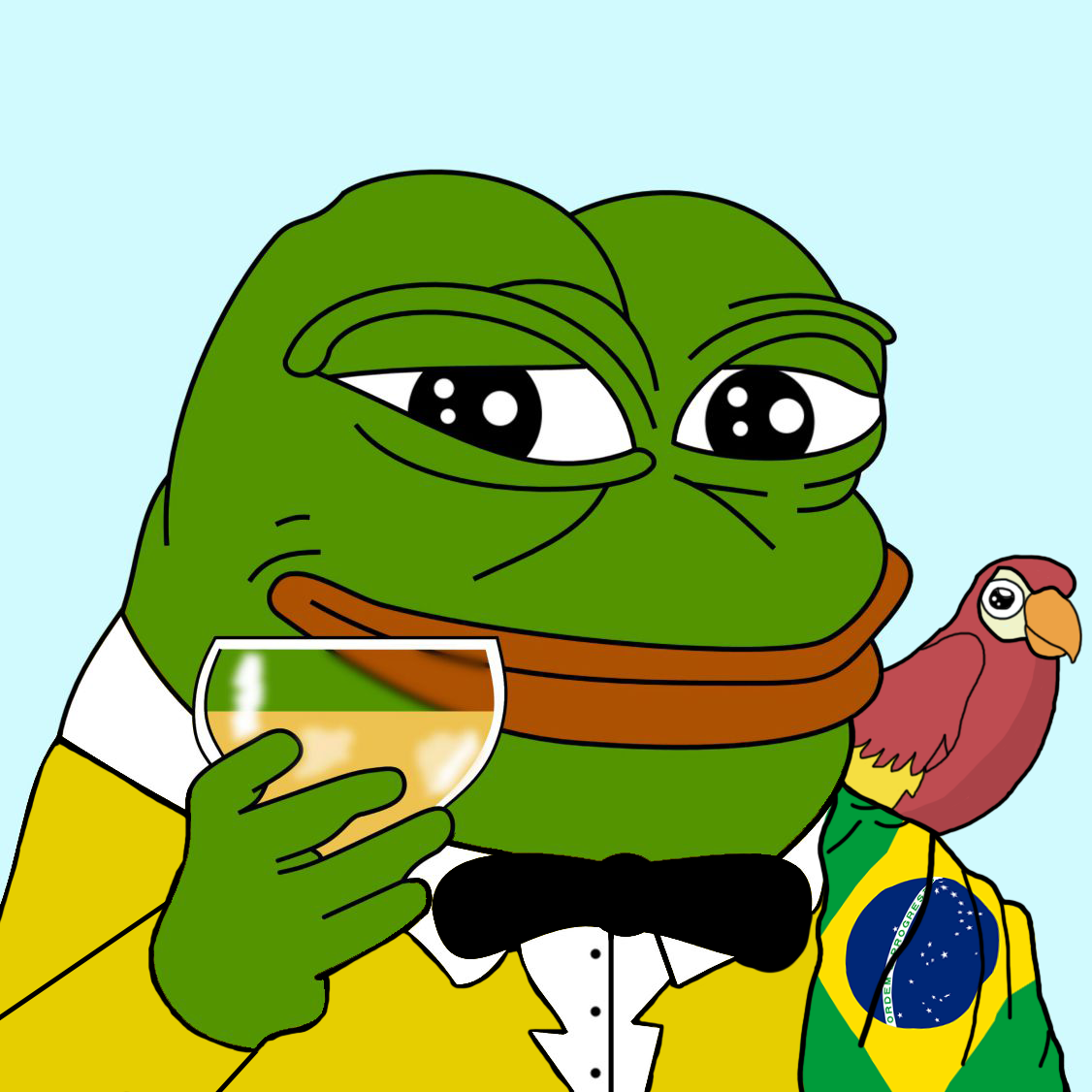 Brazilian pepe tuxedo