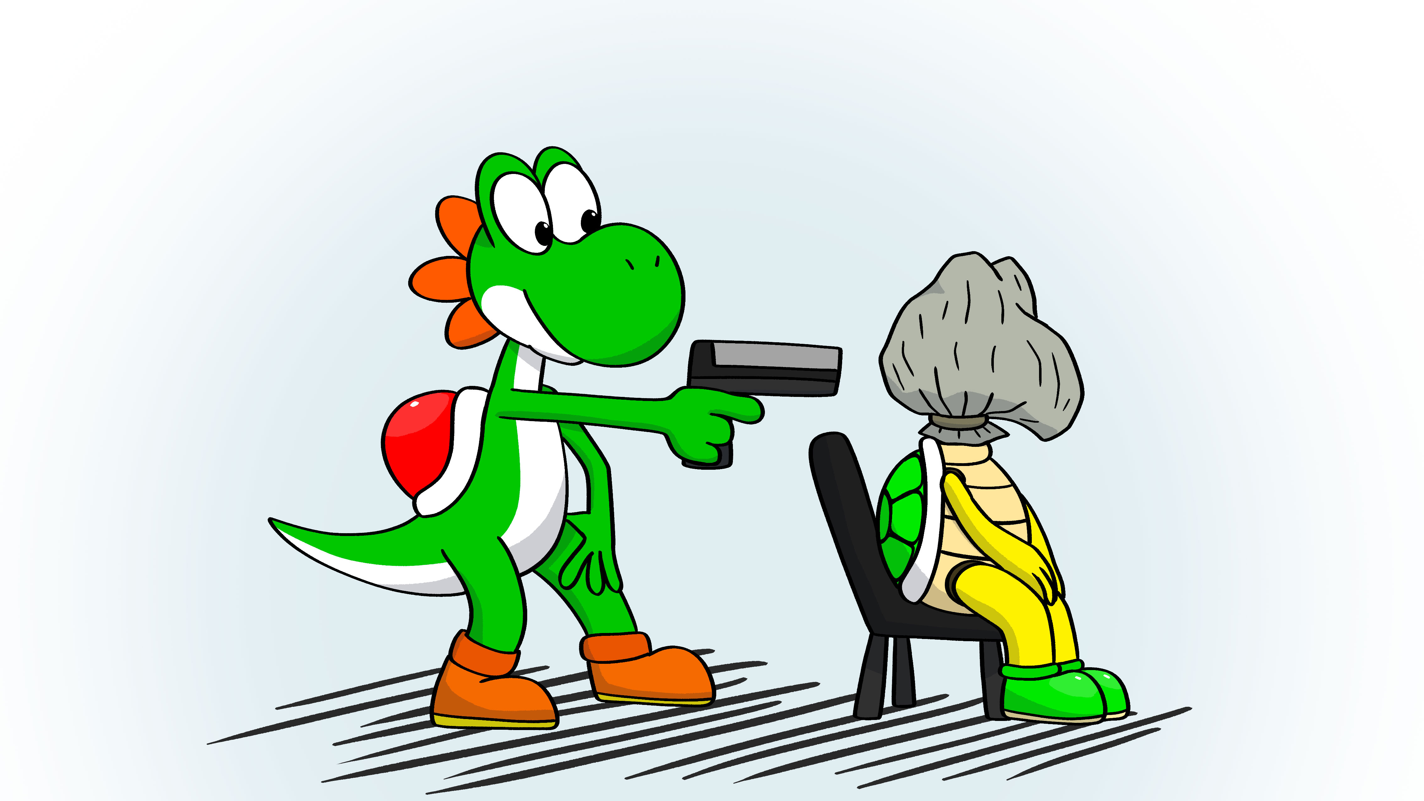 Did I win the arms race of drawing this first?