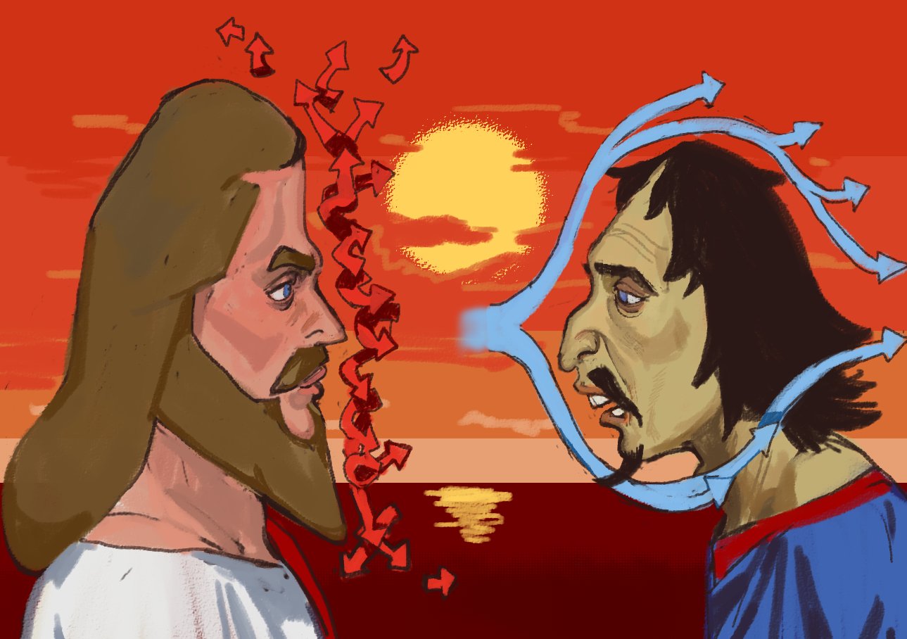 Chad Jesus vs virgins judas