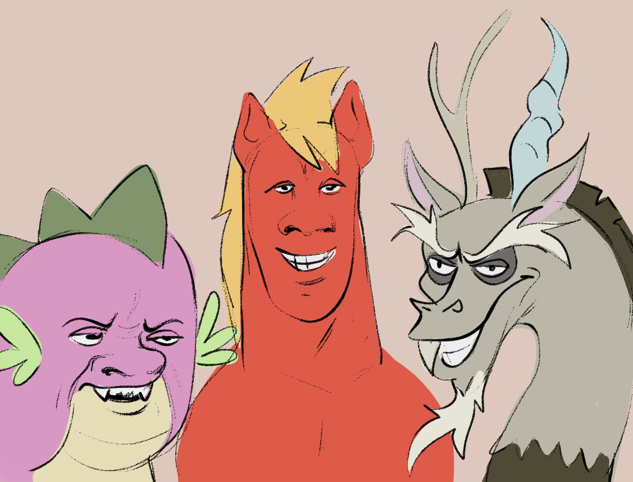 Me and the boys about to play Ogres & Oubliettes