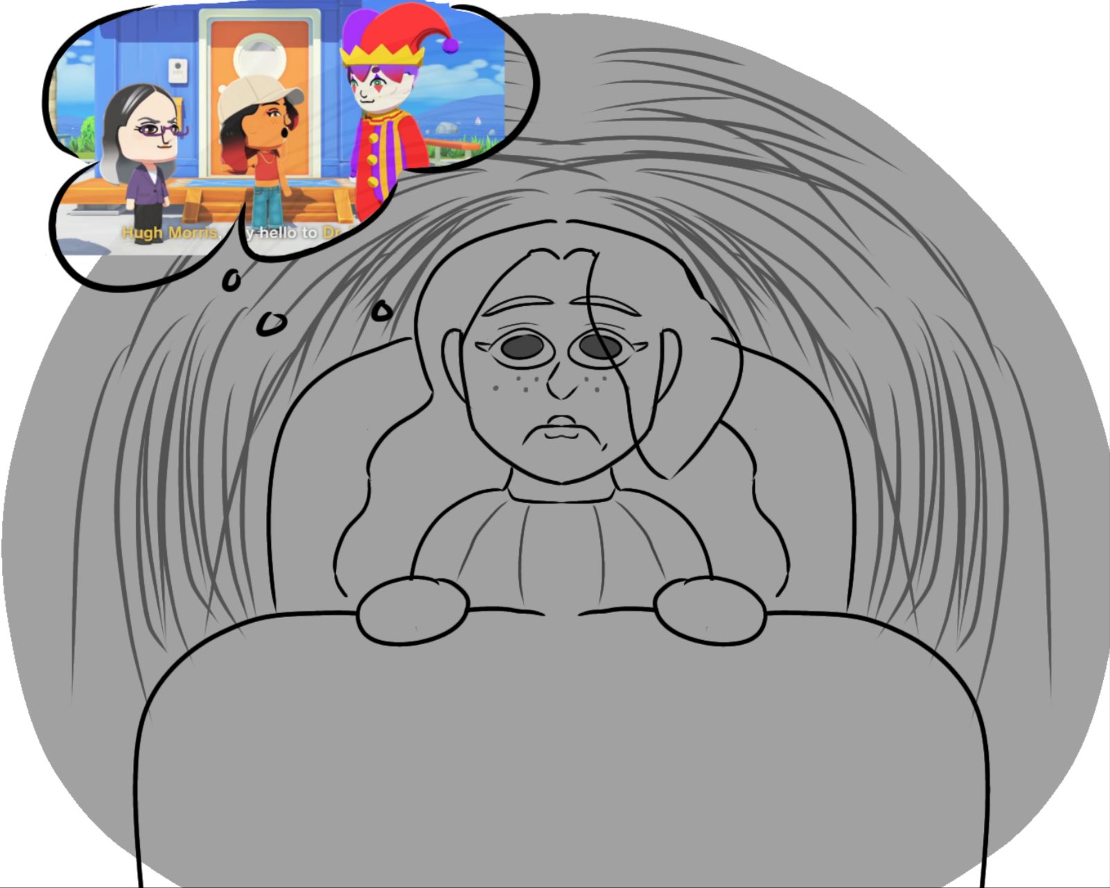 Hugh Morris y hello to Dr Ο 0