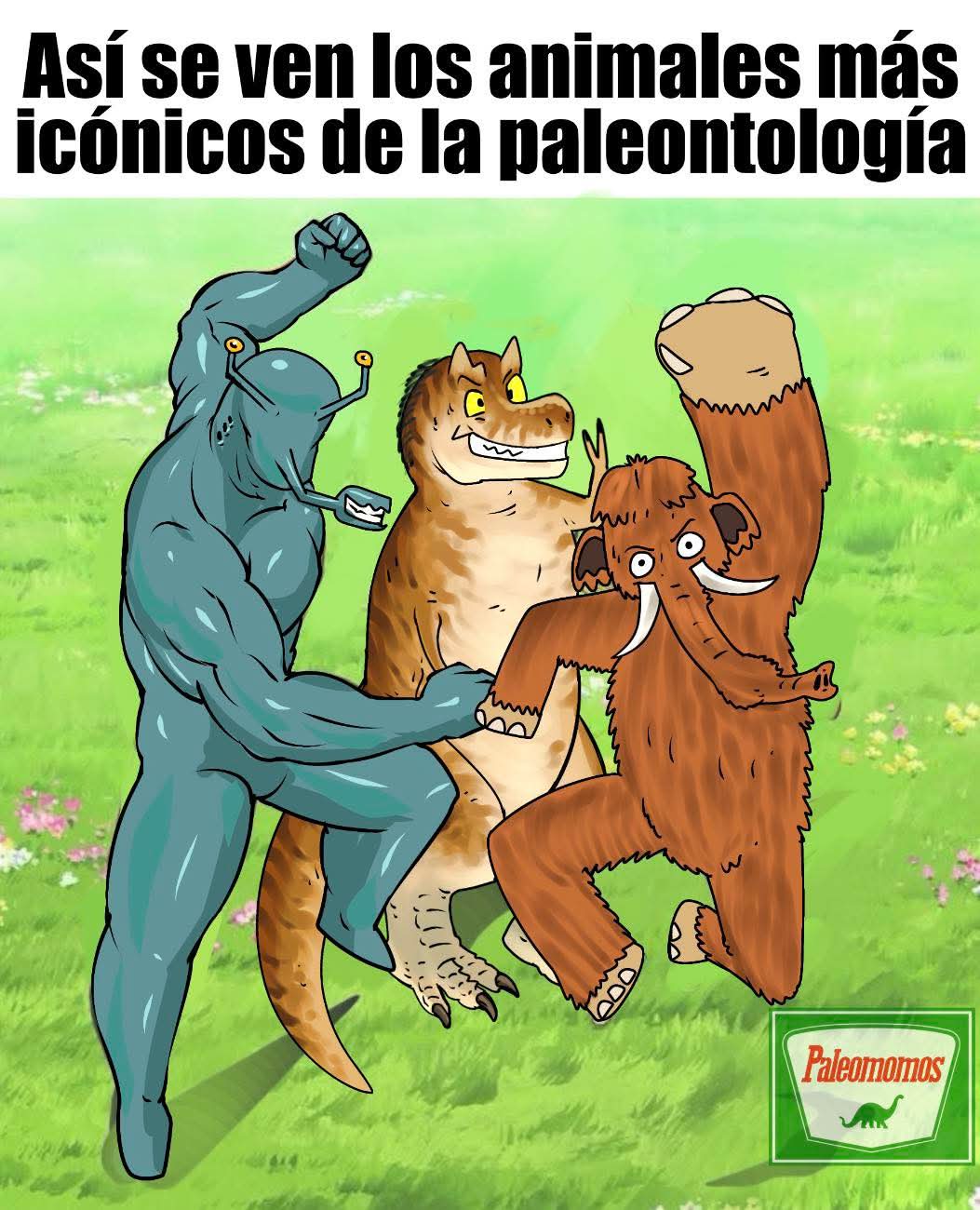 Así se ven los animales más icónicos de la paleontología 600 Paleomomos