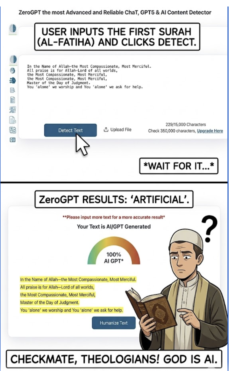 Praise be to the Algorithm. | /r/dankmemes | Know Your Meme