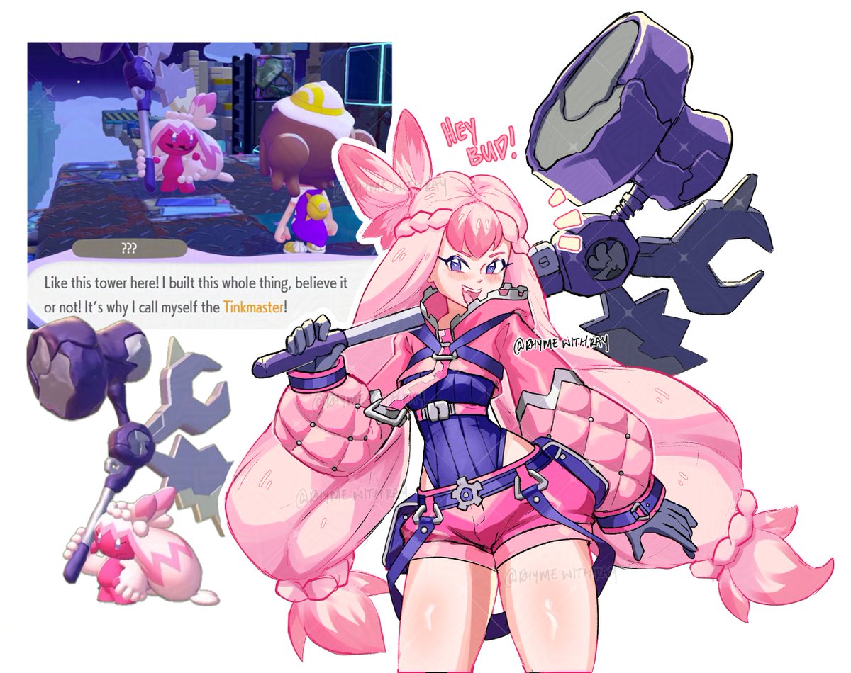 ??? Like this tower here! I built this whole thing, believe it or not! It's why I call myself the Tinkmaster! -@RAME WITH 20 HEY BUD! @RHYME WITH RAY RHYME WITHRA