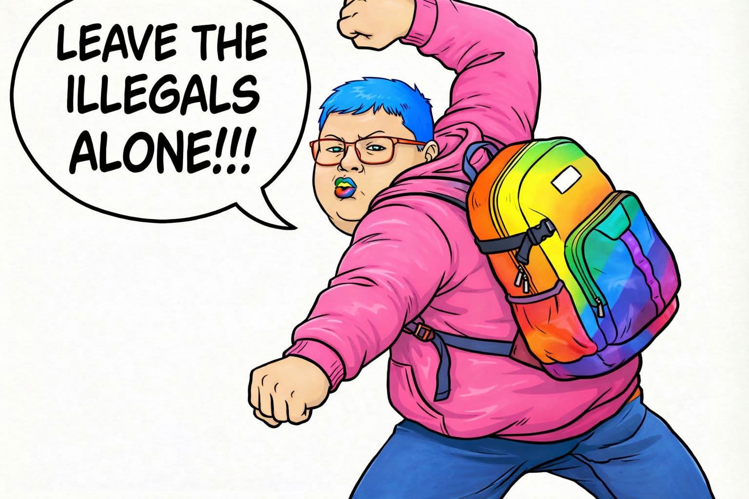 LEAVE THE ILLEGALS ALONE!!!