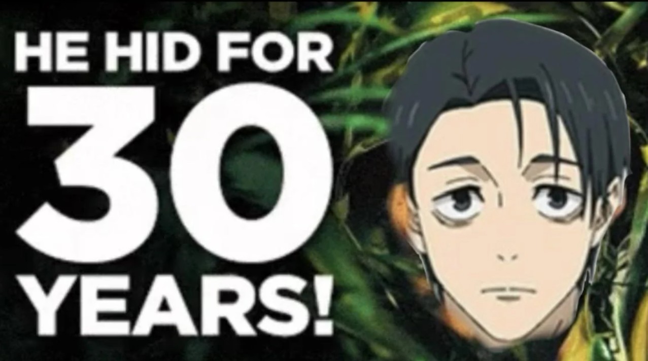HE HID FOR 30 YEARS!