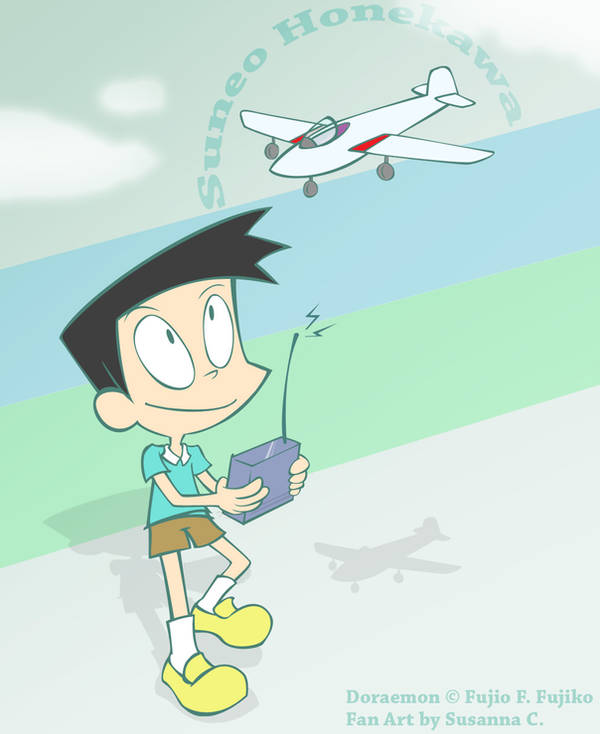 Hone aw oa Sune Fujio F. Fujiko Doraemon Fan Art by Susanna C.