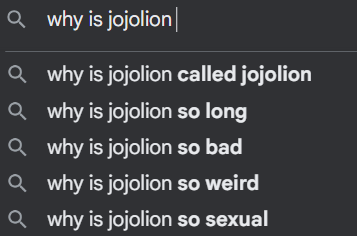 Q why is jojolion | Qwhy is jojolion called jojolion Qwhy is jojolion so long Qwhy is jojolion so bad Qwhy is jojolion so weird Qwhy is jojolion so sexual