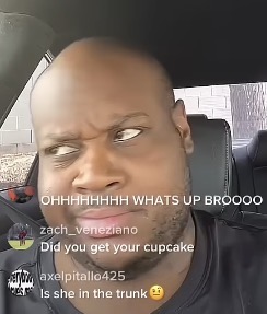 OHHHHHHHH WHATS UP BROOO0 zach_veneziano Did you get your cupcake Waxelpitallo425 Is she in the trunk