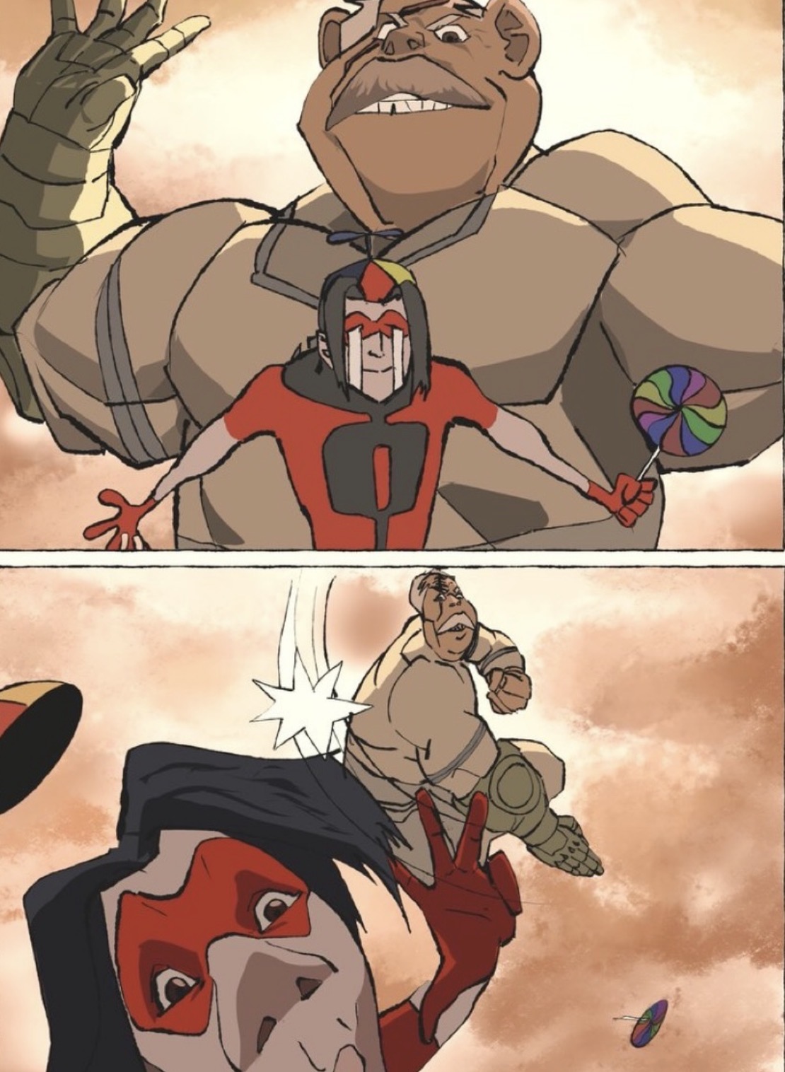 Conquest vs Oliver but it’s meme
