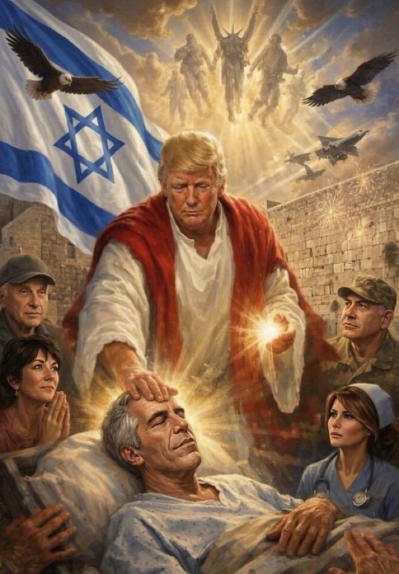 More accurate image of Trump as Jesus 